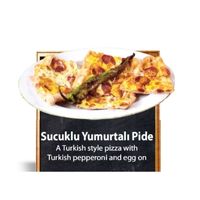 Sucuklu Yumurtalı Pide